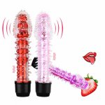 Multi Speed Dildo Cilt Vibrator, Waterproof Jelly Penis Adult Sex Product Toys For Woman Female G spot Vibrator Massager