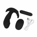 Remote Control Vibrator USB Rechargeable Anal Prostate Massager Sex Toy For Men Couple Wireless P-Spot Stimulator Butt Anal Plug