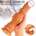 2020 New 27*4cm Big Dildo Anal plug With Suction Cup Anal Dildo Realistic Penis Female Masturbator Adult Sex toys for women