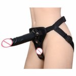 Strap on Dildo Detachable Penis Adjustable Harness Female Masturbation Lesbian Sex Toys Bundled Hareness Dildos for Lesbian Gay.