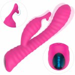 G Spot Powerful Clitoral Vibrator Rabbit Clitoris Stimulator Vagina Penis Dildo Vibrator For Adults Wand Vibrator For Women Sex