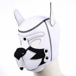Sexy Dog BDSM Bondage Puppy Play Hoods Slave Rubber Pup Mask Fetish Adult Games Couples SM Flirting Games Toys Erotic Hoods