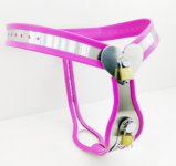 Heart type stainless steel female chastity belt adjustable pants bdsm bondage cock lock anal butt plug chastity device Adult toy