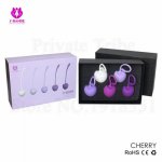 5pcs/set Silicone Physical Vagina Tighten Exercise Kegel Ball No Vibrator Machine Geisha Sex Toys For Women Smart Ben Wa Ball