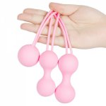 Kegel Vaginal Ball Silicone Smart Ben Wa Ball Magnetic Vaginal Geisha Ball Vaginal Tighten Exercise Machine Sex Toy for Women