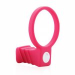 Vibrating Penis Ring Cock Ring Vibrator Couple Lover Sex Toys for Men Time Delay Ring Soft Silicone Sexy Ring Sex Products