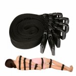 7PCS Slave Bdsm Sex Bondage Rope Strap Sm  Restraints Belt Fetish Handcuffs Adult  Toys For Couple gag Nylon tape