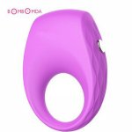 Cock Ring Vibrator Silicone Vibrating Cock Ring Penis Rings Time Delay Sex Toys For Men