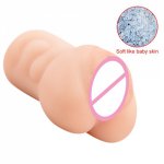 Realistic Male Mastorbator Sex Toys Vagina Oral Anal Real Pocket Pussy Adult Product Intimate Sex Toys For Men Masturbation Cup