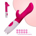 Dildo Vibrator 7 Speed G-Spot Rabbit Vibrator Clitoris Stimulator Vaginal Massager Sex Toys for Women Female Masturbation