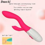 Waterproof forced true and false penis 10 mode vibration G-point vibrator powerful clitoral vibrator made in China