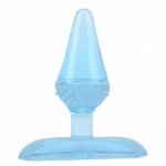 Anal Plug Gun Drops blue 6,6x2,4cm, anal, plug, penis ring, sex, male sex toys