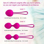 Kegel ball female vaginal masturbation smart ball silicone shrinking tighten exercise machine vaginal  sex toys for women