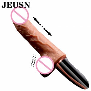 Female masturbation 10-speed heating electric penis vibrator big dildo G spot clitoral stimulation sex toy for female sex machin