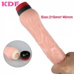 Powerful Dildo Vibrators for Women Soft Real Skin Feeling Big Cock Penis Vibrating G Spot Massager Sex Toys for Women Couples