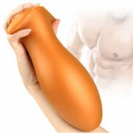 Huge Dragon Egg Anal Plug Unisex Silicone Soft Anal Dildo Big Butt Plug Prostate Massage Anus Masturbator Dilator Adult Sex Toy