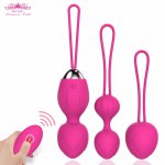 Vaginal balls Sex Toy for Women Kegel Ball Female Vagina Tighten Massage Exercise Wireless Remote Control Vibrating Egg Love egg