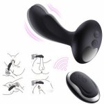 Wireless Remote Control 10 Speeds G-spot Vibration Prostate Massager Anal Vibrator Sex Toys For Women Men Vibrating Butt Plug