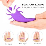 Safe Tongue Licking Vibrator Vagina Clitoris Stimulate Penis Ring G-spot Massage Rotation Oral Cock Ring Sex Toys for Couples