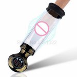 Automatic Penis Enlargement Vacuum Pump Erection Extender Trainer Male Masturbator Enlarger Sex Toy for men Dick Enlarger Pump O