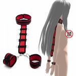 Bdsm Head Harness Backhand Bondage Training Bondage Bundle Set Handcuffs Shackle Neck Cuff Bondage Toys