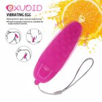 EXVOID Dildo Clitoris Stimulator Sex Toys for Women Vibrating Bullet Egg Vibrator G-spot Massage Adult Products