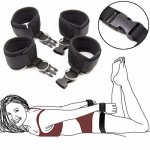 BDSM Bondage Handcuffs For Sex Slave Flirting Restraint Erotic Adult Sex Toys For Woman Couples Locks Set Games Sex Products