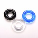 1 Pcs Erotic Sex Toys Reusable Penis Ring Bound Delay Cock Pleasure Ring Sleeve Extension Condom Dick Men Dildo