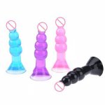 1Pc Silicone Anal Butt Plug Prostate Massager Relax Erotic Sexy Toys for Lovers Multi-colors Adult Gay Massager