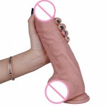 Big dildo realistic 10 inch soft With Super Strong Dildo Sex Toys for Woman Artificial Penis G-Spot Adult sex Gay masturbateur