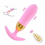 Remote Control Panties Vibrator Anal Plug Wearable Vibrating Eggs Ball Vibrator G Spot Clitoris Massager Adult Sex Toy For Women