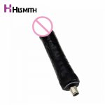 HISMITH Automatic Sex Machine Attachment Big Black Dildo Silicone Dildo 26cm Length 5.5cm Width Sex Toys for Women Adult Product