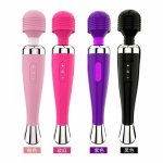 Magic Wand Vibrators for women, USB Charge Big AV Stick Female G Spot Massager Clitoris Stimulator Adult Sex Toys for Woman