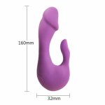Automatic Telescopic Double Ended Strapless Strap On Dildo G spot Vibrator Anal Butt Plug Sex Machine
