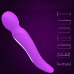 7 Speed Vibrating Massager Waterproof Soft Dildo Vibrator G Spot Clitoris Stimulator Adult Sex Toys for Woman A6HC