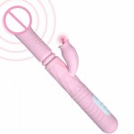 G Spot Vibrator Dildo Tongue Licking Stimumator Clitoral Stimulation Massager A6HC