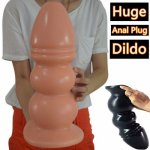 New Super Huge Anal Plug Dildo Vagina Anal Expander Big Butt Plug Anus Stimulator Vagina Balls Masturbation Products Man Sex Toy
