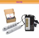 Electric Stimulation Prostate Massage Medical Themed Toy For Couple Electric Shock Vagina Anal Butt Plug