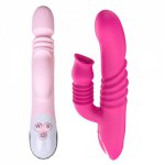 Female masturbation telescopic stick fun sex toy vibration heating telescopic tongue licking vibrator sex flirting alternative