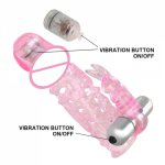 Double Vibrators Condom Reusable Silicone Condoms Delay Ejaculation Penis Enlargement Sex Tools For Couples Cock Sleeve