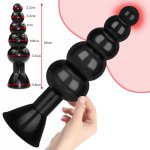 VETIRY 20cm Big Anal Beads Anal Plug Butt Plug G-spot Prostate Massager Adult Sex Toys For Woman Men Gay Erotic Products