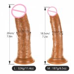 Strap-on Realistic Big Dildo for Women Skin Feeling Huge Penis  Suction Cup skin feeling Belt Anal Plug Dildo Lesbian Sex Toys