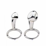 Gold Metal anal plug SexToys Stainless Smooth Steel Butt Plug Tail Trainer For Women/Man Anal Dildo Anus Vagina Prostate Massage