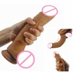 New FAAK realistic dildo soft silicone big penis huge dick sex toys for women suction skin touch adult sex products masturbator