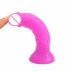 NNSX Mini penis Small virgin short dildo Realistic textured skin phalluses Field stimulating anal plug 18+ Couple interest