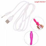 New Hot USB Charging Cable Vibrator Cable Cord Supply For Rechargeable Adult Toys New Sex Products Usb Power Charger