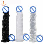 Large Realistic Dildo Special Shape With Suction Cup Real Skin Feeling Huge Penis Erotic Sex Toys For Women Soft TPU Sex Shop