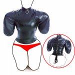 BDSM Leather Mummy Bags Fold Armbinder,Medical Play Fetish Wear,Double Arm Wing Binder Straitjacket,Sex Toys For Couples