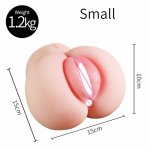 18+ Big Ass Male Masturbator 3D Sex Doll Realistic Pussy Adult Toys for Man Real Vagina Anal Toy Ass Masturbator Erotic Products