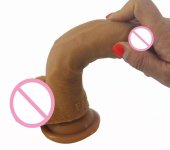 FAAK realistic dildo suction soft silicone fake penis skin touch dick pussy anal massage sex toys for women masturbator sex shop